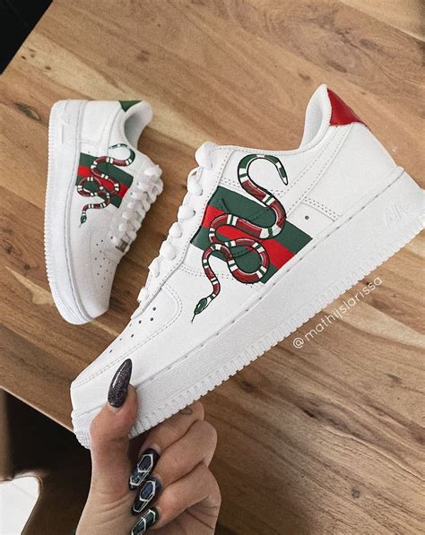 nike gucci snakes af1|air force 1 gucci drop.